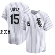 Nicky Lopez Men's Chicago White Sox White Limited Home Jersey