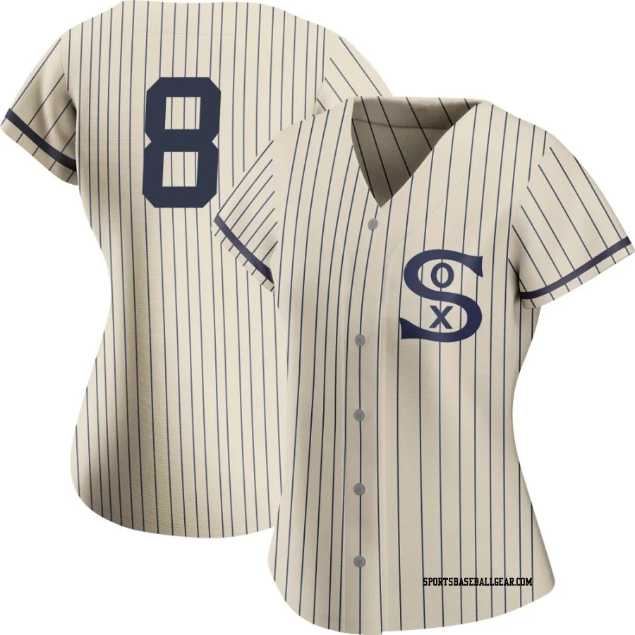 Nicky Lopez Women's Chicago White Sox Cream Authentic 2021 Field of Dreams Jersey