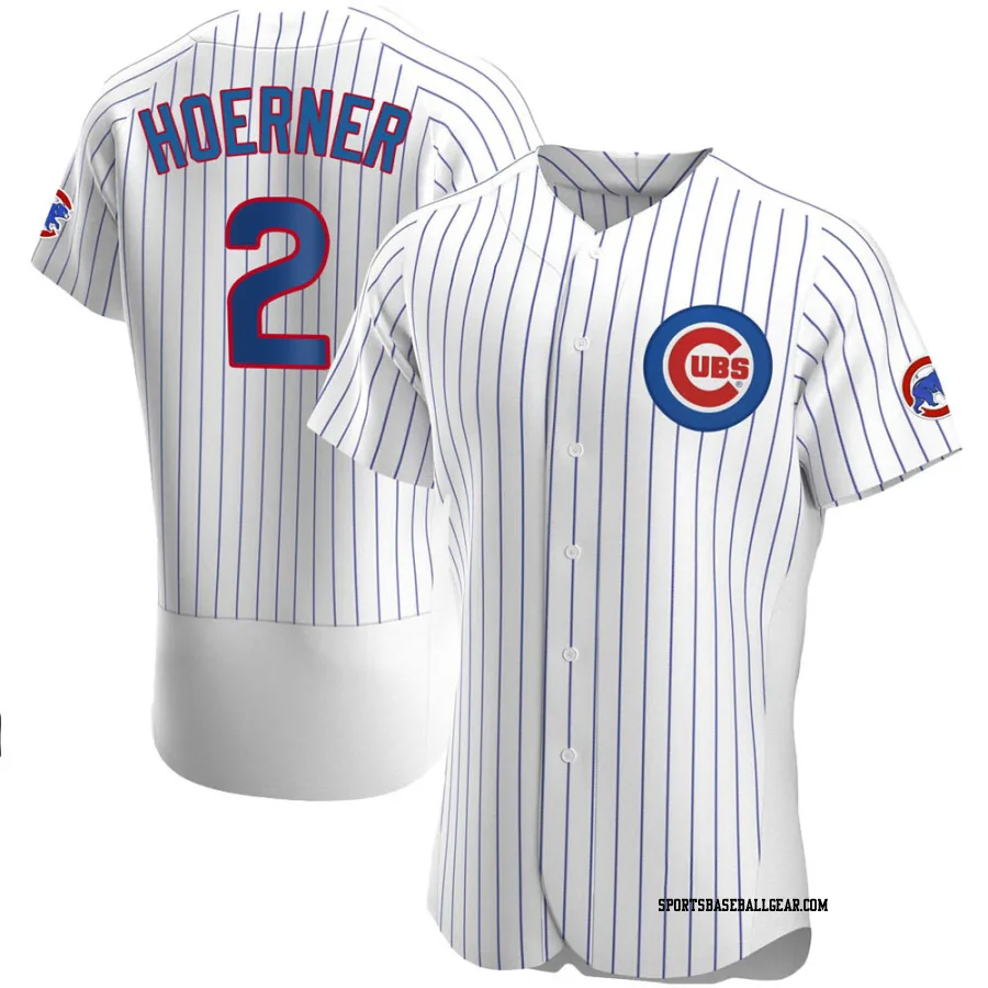 Nico Hoerner Men's Chicago Cubs White Authentic Home Jersey