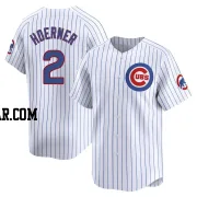 Nico Hoerner Men's Chicago Cubs White Limited Home Jersey