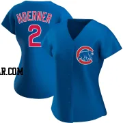 Nico Hoerner Women's Chicago Cubs Royal Authentic Alternate Jersey