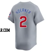 Nico Hoerner Youth Chicago Cubs Gray Limited Road Jersey