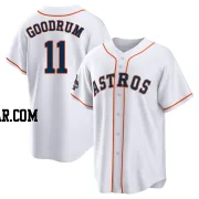 Niko Goodrum Men's Houston Astros White Replica 2022 World Series Champions Home Jersey