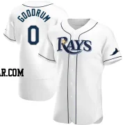 Niko Goodrum Men's Tampa Bay Rays White Authentic Home Jersey