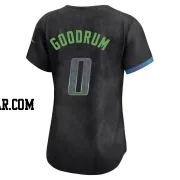 Niko Goodrum Women's Tampa Bay Rays Charcoal Limited 2024 City Connect Jersey