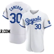 Noah Cameron Men's Kansas City Royals White Authentic 2022 Home Jersey