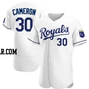 Noah Cameron Men's Kansas City Royals White Authentic Home Jersey