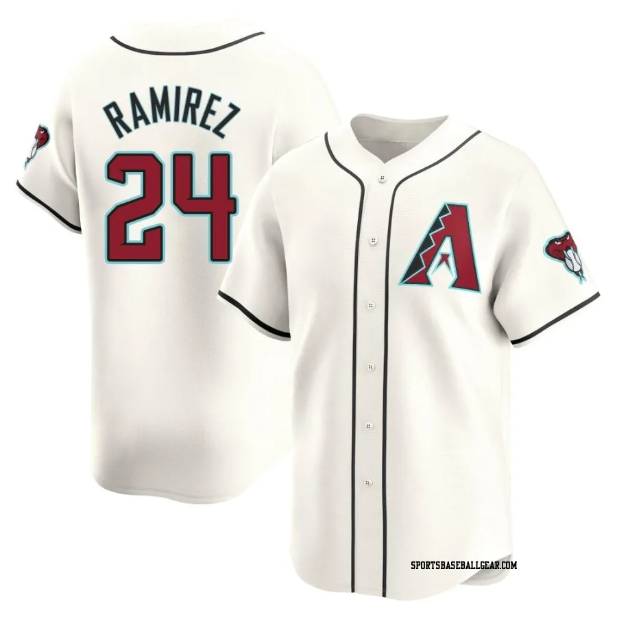 Noe Ramirez Men's Arizona Diamondbacks White Limited Home Jersey