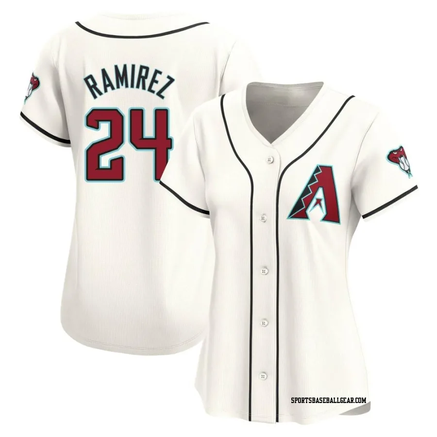 Noe Ramirez Women's Arizona Diamondbacks White Limited Home Jersey