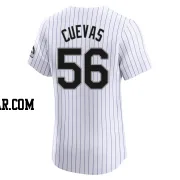 Noel Cuevas Men's Colorado Rockies White Elite Home Jersey