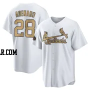 Nolan Arenado Men's St. Louis Cardinals White Game Replica 2022 All-Star Jersey