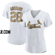 Nolan Arenado Women's St. Louis Cardinals White Game Authentic 2022 All-Star Jersey