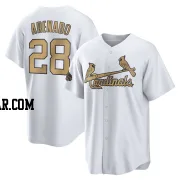 Nolan Arenado Youth St. Louis Cardinals White Game Replica 2022 All-Star Jersey