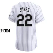 Nolan Jones Men's Colorado Rockies White Elite Home Jersey