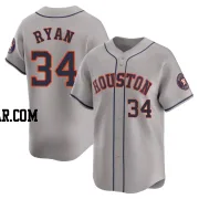 Nolan Ryan Youth Houston Astros Gray Limited Away Jersey