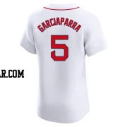 Nomar Garciaparra Men's Boston Red Sox White Elite Home Jersey