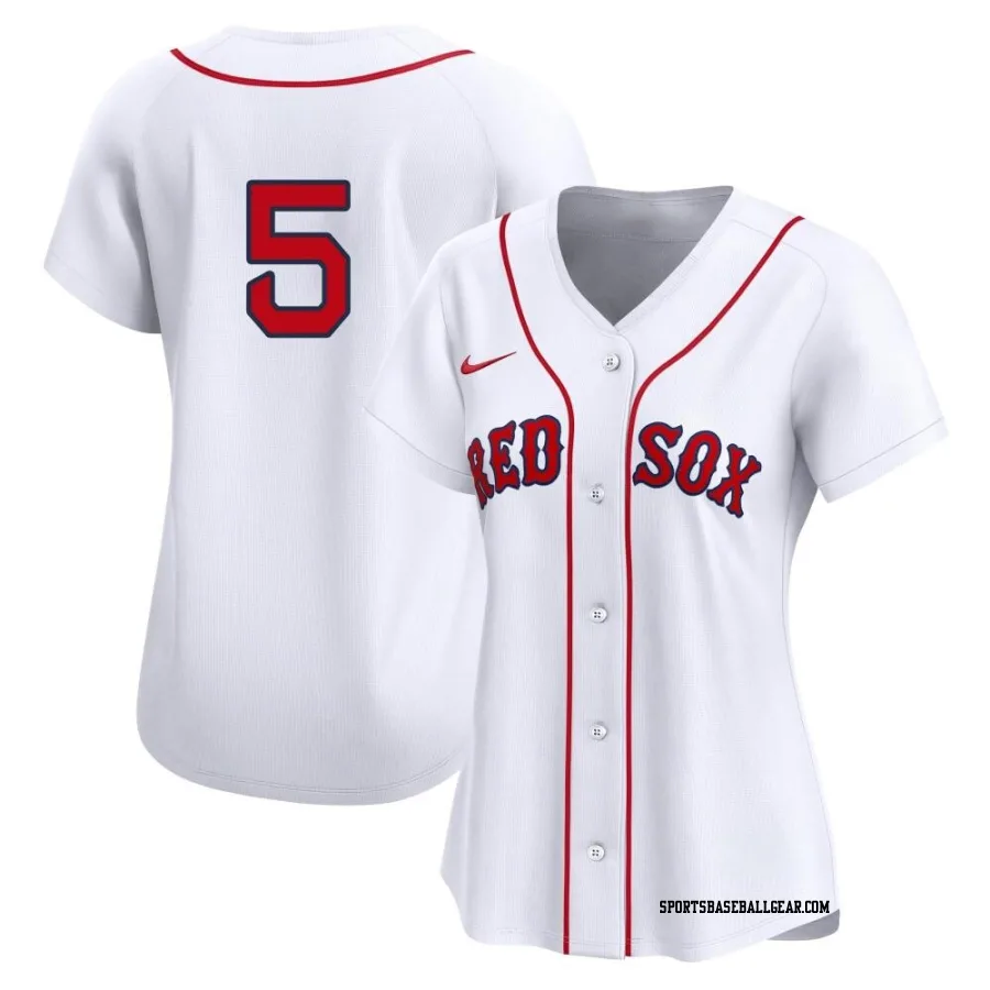 Nomar Garciaparra Women's Boston Red Sox White Limited 2nd Home Jersey