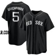 Nomar Garciaparra Youth Boston Red Sox Black/White Replica Jersey