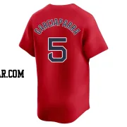 Nomar Garciaparra Youth Boston Red Sox Red Limited Alternate Jersey