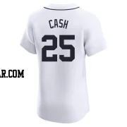 Norm Cash Men's Detroit Tigers White Elite Home Jersey