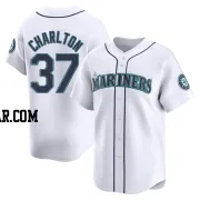 Norm Charlton Men's Seattle Mariners White Limited Home Jersey