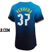 Odubel Herrera Men's Philadelphia Phillies Blue Elite 2024 City Connect Jersey