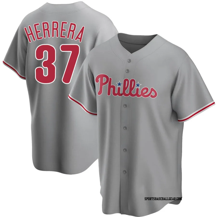 Odubel Herrera Men's Philadelphia Phillies Gray Replica Road Jersey