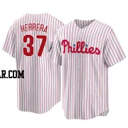 Odubel Herrera Men's Philadelphia Phillies White Replica 2022 World Series Home Jersey