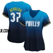 Odubel Herrera Women's Philadelphia Phillies Blue Limited 2024 City Connect Jersey