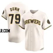 Oliver Dunn Men's Milwaukee Brewers Cream Limited Home Jersey