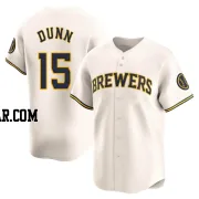 Oliver Dunn Men's Milwaukee Brewers Cream Limited Home Jersey