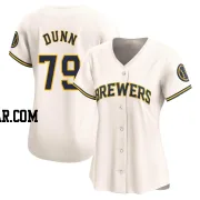 Oliver Dunn Women's Milwaukee Brewers Cream Limited Home Jersey