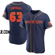 Oliver Ortega Men's Houston Astros Navy Authentic 2022 City Connect Jersey