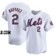 Omar Narvaez Men's New York Mets White Limited Home Jersey