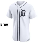 Omar Vizquel Men's Detroit Tigers White Elite Home Jersey