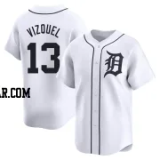 Omar Vizquel Men's Detroit Tigers White Limited Home Jersey