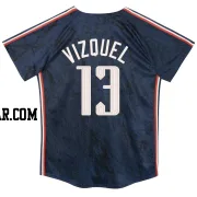 Omar Vizquel Toddler Cleveland Guardians Navy Limited Preschool & 2024 City Connect Jersey