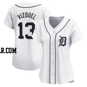 Omar Vizquel Women's Detroit Tigers White Limited Home Jersey