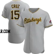 Oneil Cruz Men's Pittsburgh Pirates Gray Authentic Road Jersey