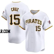 Oneil Cruz Men's Pittsburgh Pirates White Limited Home Jersey