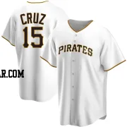 Oneil Cruz Men's Pittsburgh Pirates White Replica Home Jersey