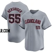 Orel Hershiser Men's Cleveland Guardians Gray Limited Road Jersey