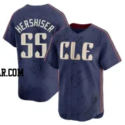 Orel Hershiser Men's Cleveland Guardians Navy Limited 2024 City Connect Jersey