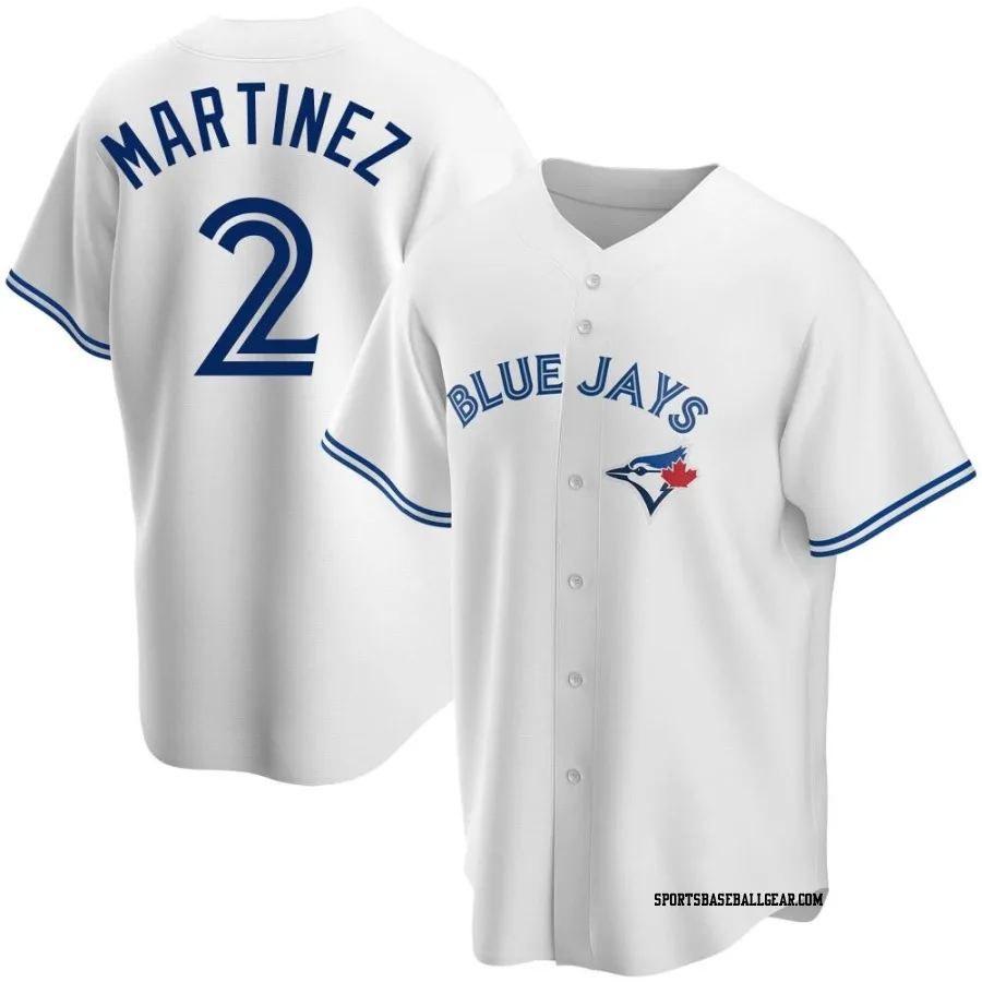 Orelvis Martinez Youth Toronto Blue Jays White Replica Home Jersey