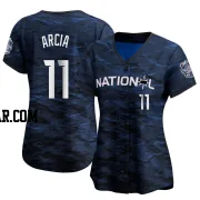 Orlando Arcia Women's Atlanta Braves Royal Limited National League Game 2023 All-Star Jersey