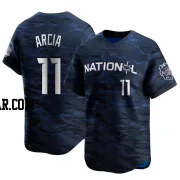 Orlando Arcia Youth Atlanta Braves Royal Limited National League Game 2023 All-Star Jersey