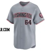 Orlando Ribalta Men's Washington Nationals Gray Limited Road Jersey