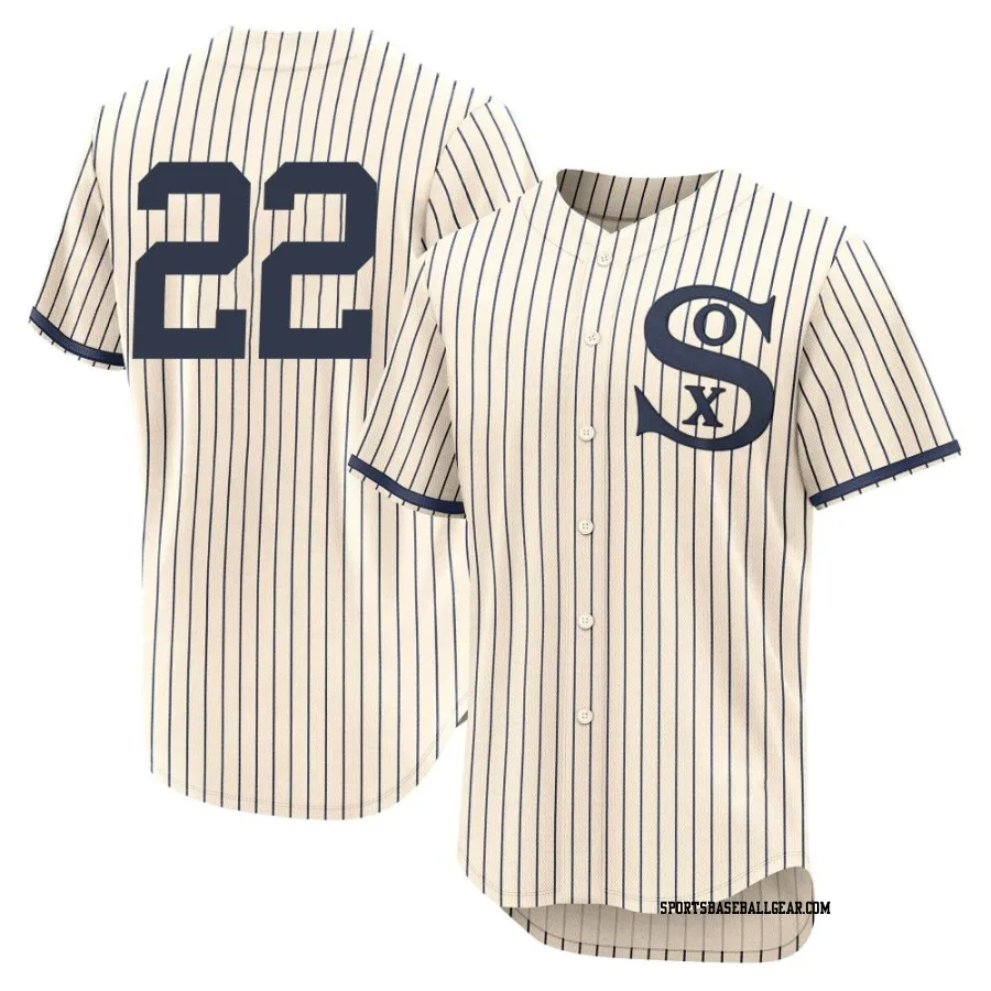 Oscar Colas Men's Chicago White Sox Cream Authentic 2021 Field of Dreams Jersey