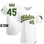 Osvaldo Bido Men's Oakland Athletics White Authentic Home Jersey