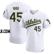 Osvaldo Bido Men's Oakland Athletics White Elite Home Jersey